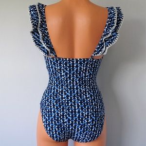 Anne Cole Swim - Anne Cole NWT Flounce Off Shoulder 1 Pc Swimsuit Anne Cole Swim - Anne Cole NWT Flounce Off Shoulder 1 Pc Swimsuit